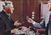 “Flint Contra o Gênio do Mal”, de Daniel Mann, com JAMES COBURN “Flint Contra o Gênio do Mal”, de Daniel Mann, com JAMES COBURN