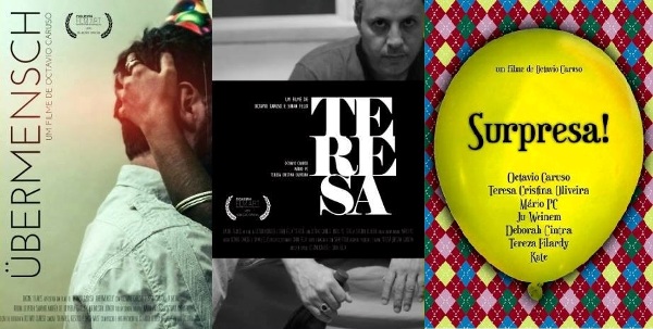 Exibição dos curtas “Übermensch”, “Teresa” e “Surpresa!” no Cine Joia