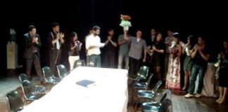 Do fundo do baú: homenagem que recebi dos meus colegas de teatro em 2010