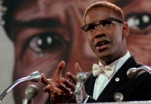 “Malcolm X”, de Spike Lee, com DENZEL WASHINGTON