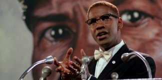 “Malcolm X”, de Spike Lee, com DENZEL WASHINGTON