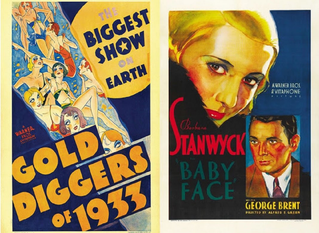 “Cavadoras de Ouro” e “Serpente de Luxo”, cinema pré-code em Hollywood