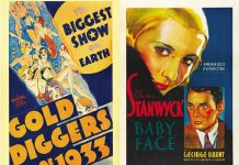 “Cavadoras de Ouro” e “Serpente de Luxo”, cinema pré-code em Hollywood