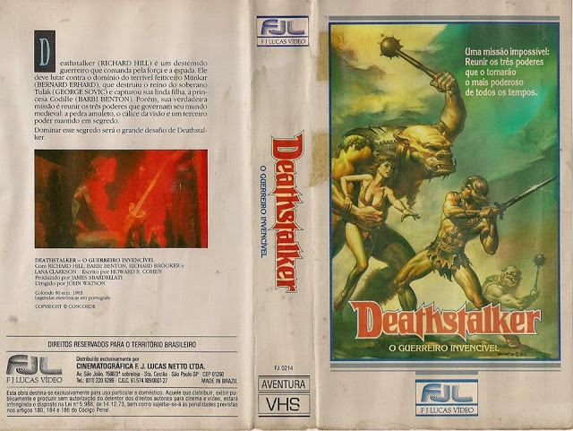 devotudoaocinema.com.br - Rebobinando o VHS - Espada e Feitiçaria B dos Anos 80