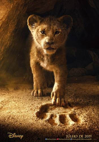 Rei Leao Poster nacional - O live-action de "O Rei Leão" ganha cartaz e primeiro trailer