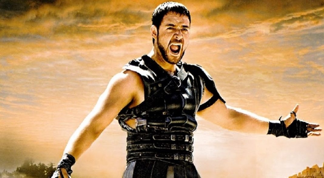 A força de caráter em “Gladiador”, de Ridley Scott, na NETFLIX