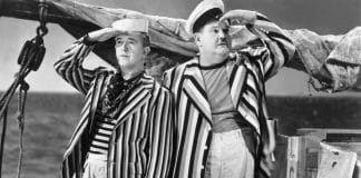 “Marujos Improvisados”, de Gordon Douglas, com STAN LAUREL e OLIVER HARDY
