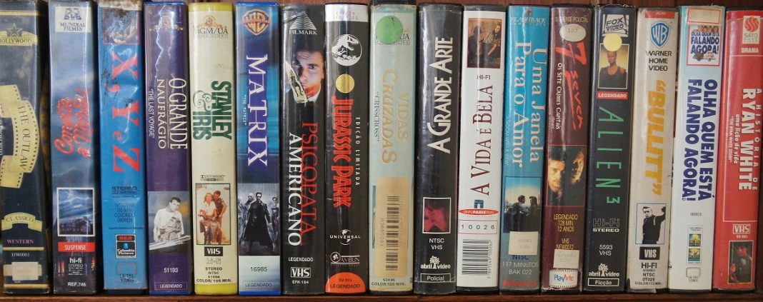A importância dos filmes em VHS na minha vida