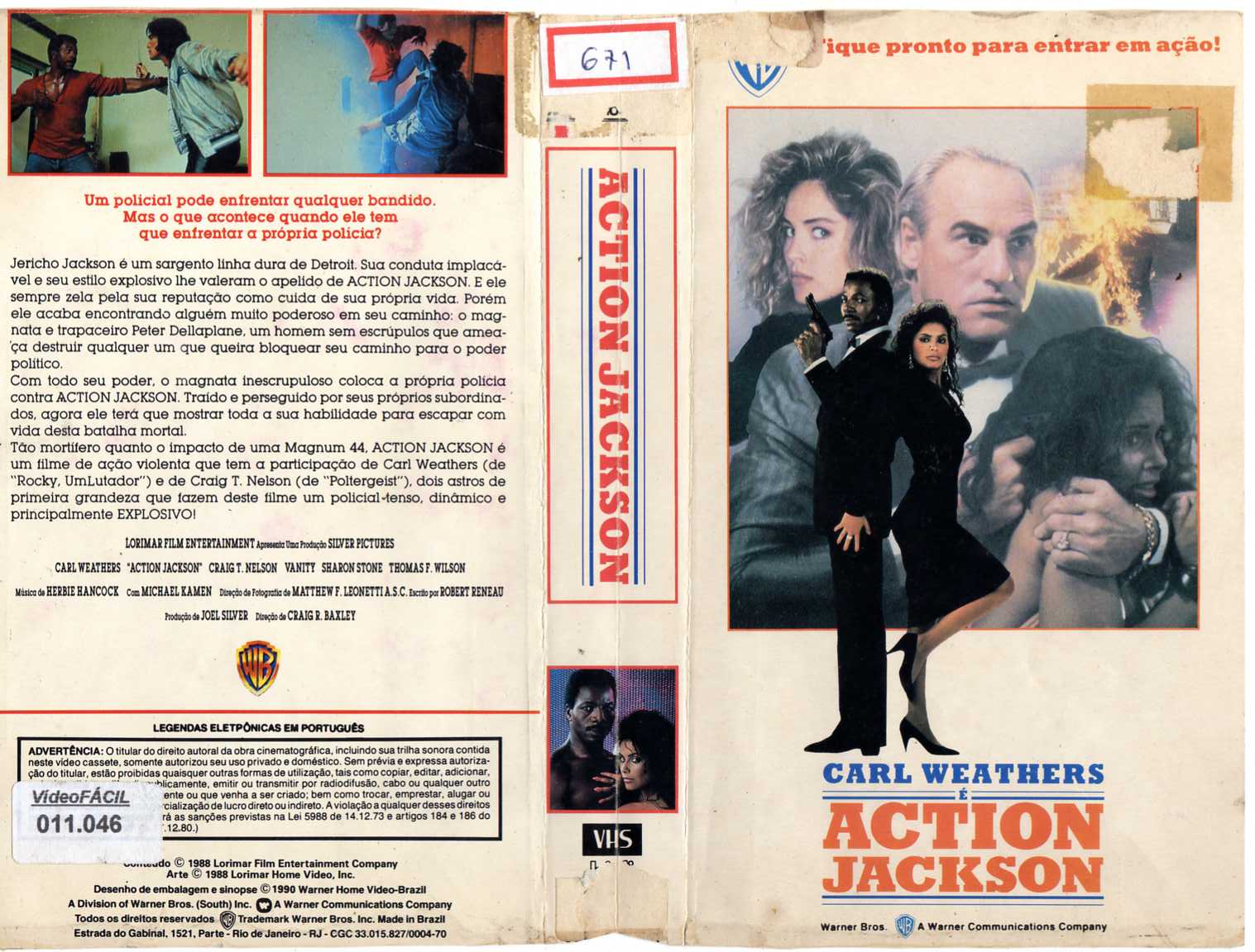 devotudoaocinema.com.br - Rebobinando o VHS - "Action Jackson", com CARL WEATHERS